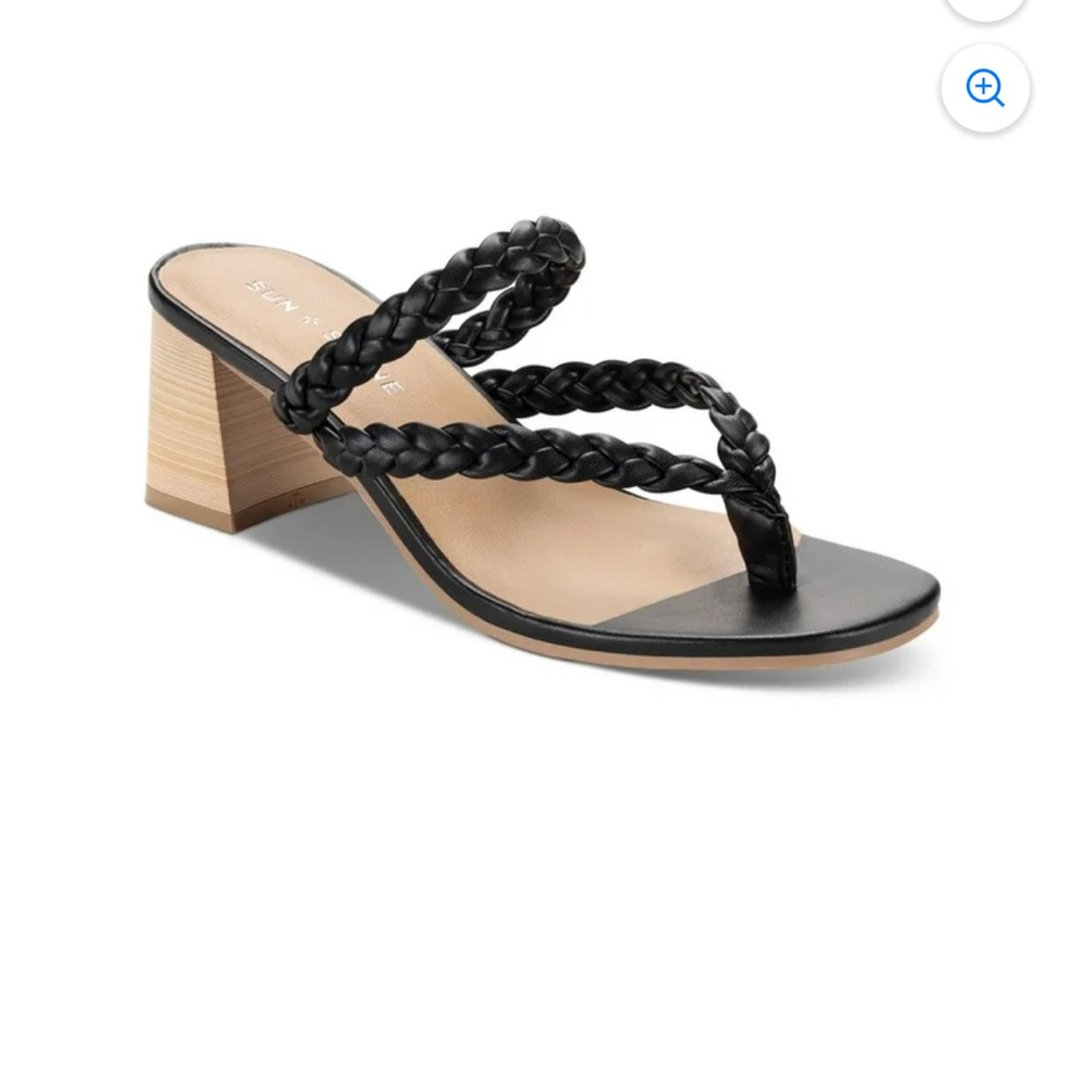 Sun + Stone WINNIE Slip On Block Heel